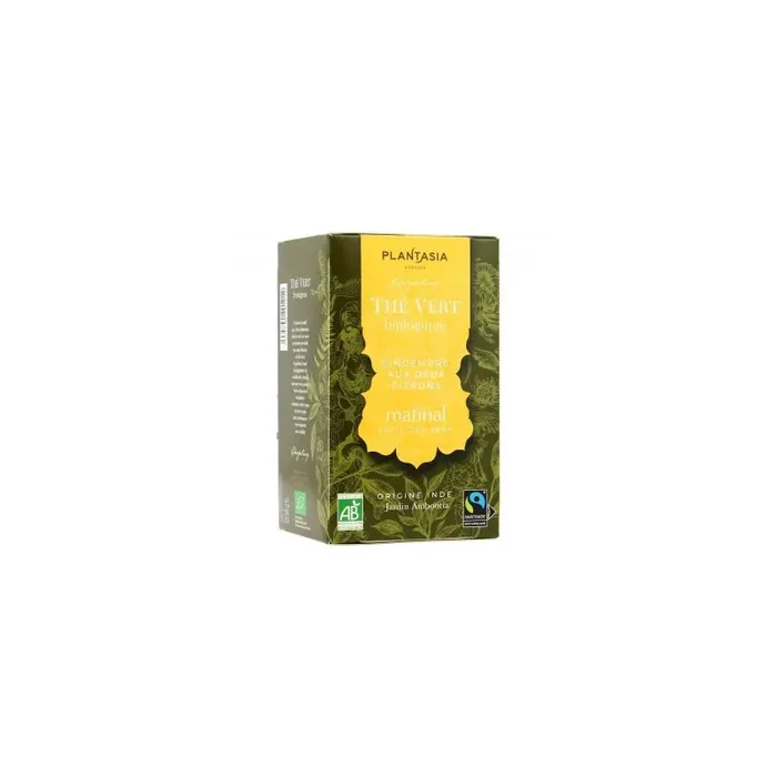 MATINAL THE VERT BIO 18 SACHETS PLANTASIA