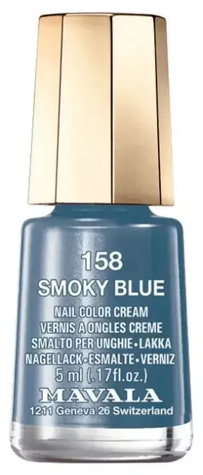 Mavala Mini Color Vernis à Ongles Crème 5 ml – Couleur 158 Smoky Blue