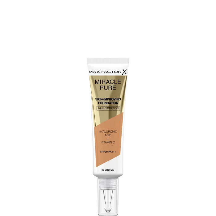 Max Factor Miracle Pure Skin Improving Foundation 30ml (Various Shades)