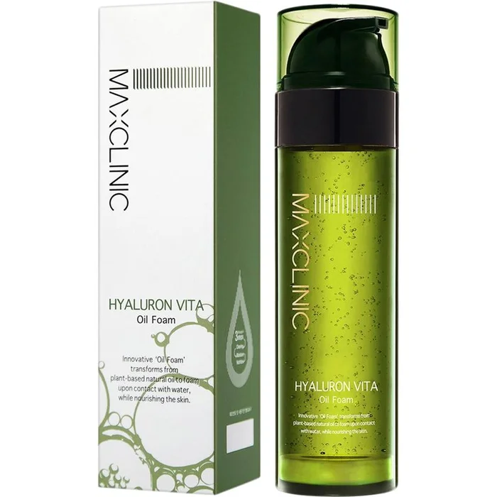 Maxclinic – Huile nettoyante – Acide hyaluronique – Visage – 110 g
