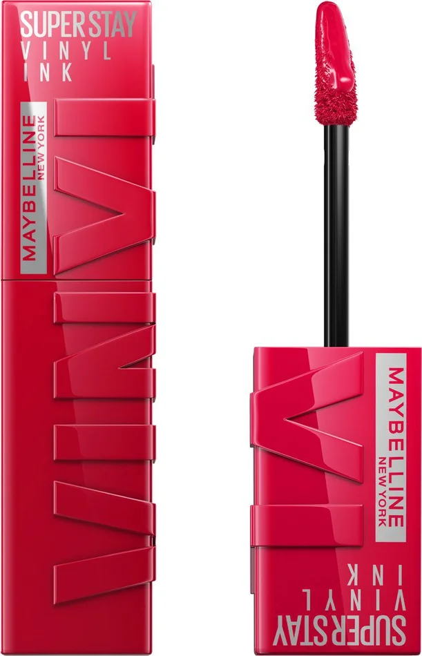 Maybelline Rouge à lèvres SuperStay Vinyl Ink – 50 Wicked 16H