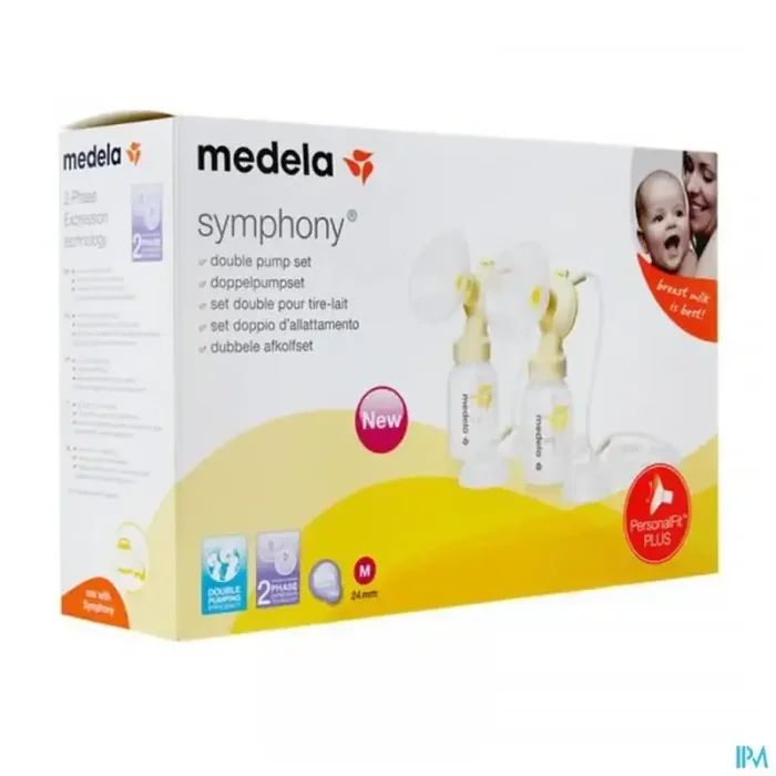 Medela set symphony personalfit+ double pomp 21mm