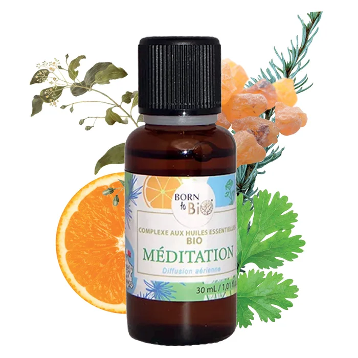 Méditation – Complexe aux huiles essentielles Bio