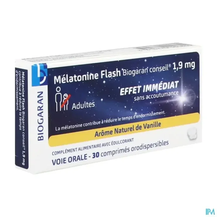 Melatonine flash biogaran conseil 1mg9 comprimé 30