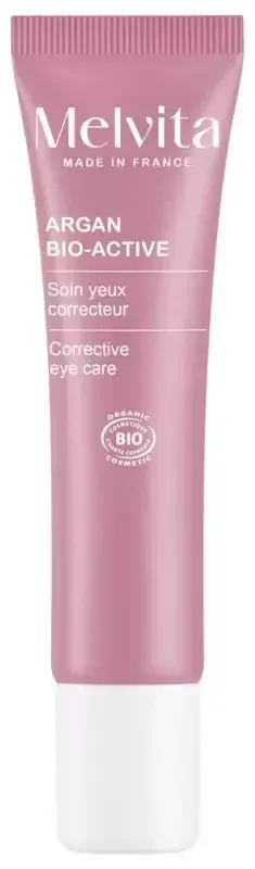 Melvita Argan Bio-Active Soin Yeux Correcteur Toutes Peaux Bio 15 ml