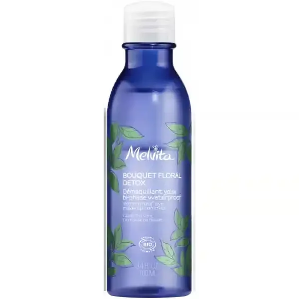 Melvita Bouquet Floral Détox Démaquillant Yeux Bi-Phase Waterproof 100 ml