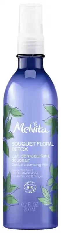 Melvita Bouquet Floral Lait Démaquillant Douceur
