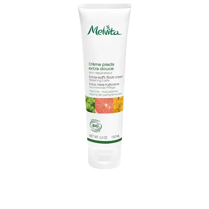 Melvita LOS ESENTIALES CORPORALES crema de pies extra-suave
