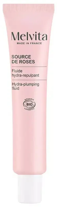 Melvita Source de Roses Fluide Hydra-Repulpant Biologique 40 ML