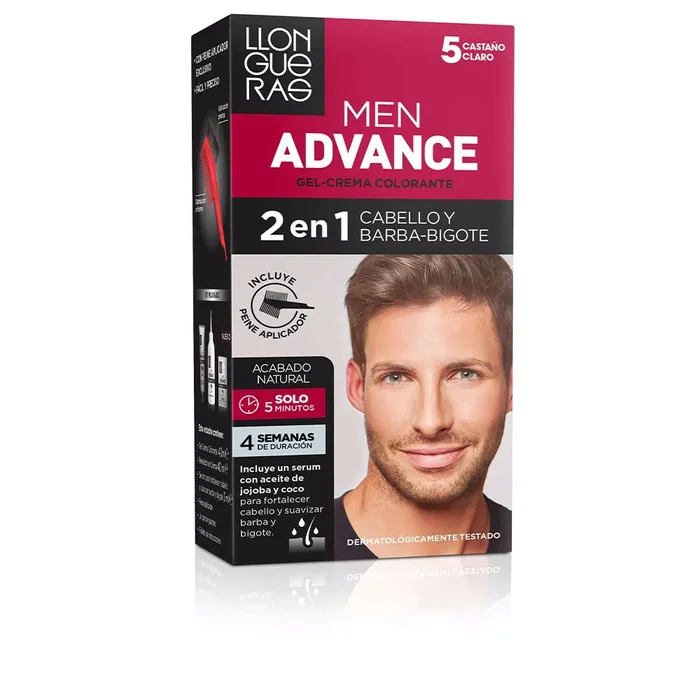 MEN ADVANCE #5-marrone chiaro 1 u