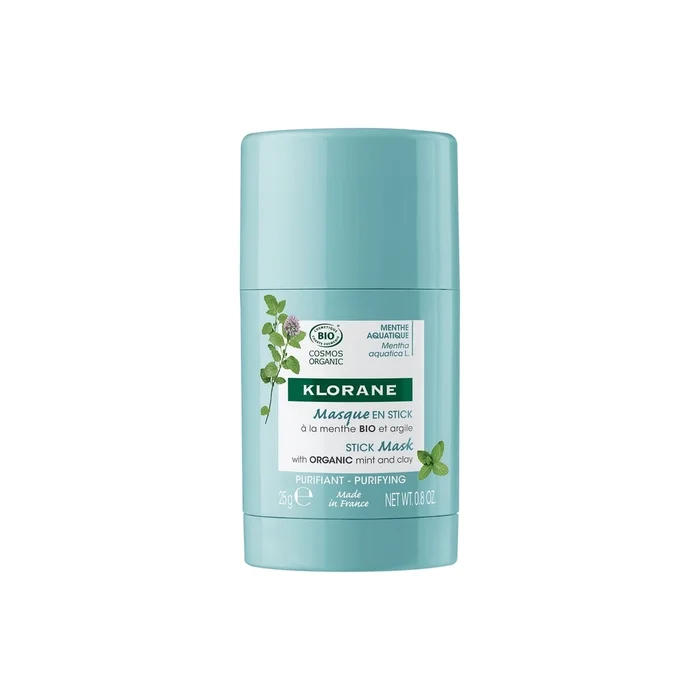 Menthe Aquatique Bio et Argile – Masque en Stick – 25g