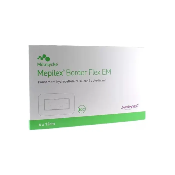 Mepilex Border Flex EM 6x12cm 10 unites