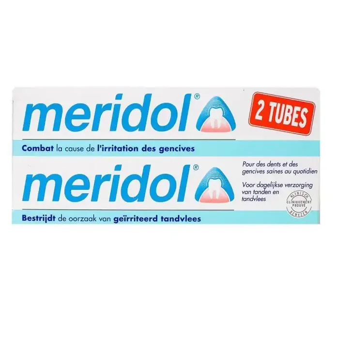 Meridol Dentifrice Lot 2*75mlt/75ml