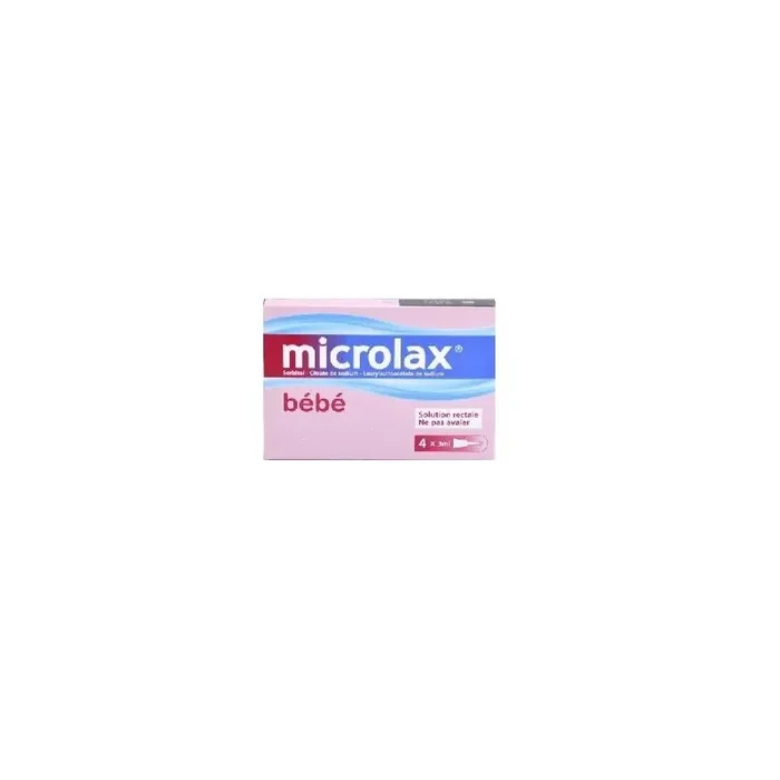 Microlax Bebe 4 unidoses