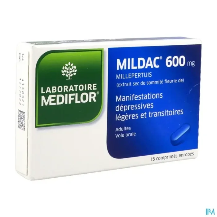 Mildac 600mg comprime 15