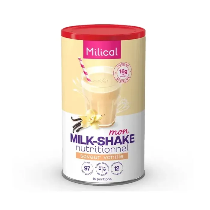 Milical Hyperprotéiné Milkshake Hp vanille 14 Portions