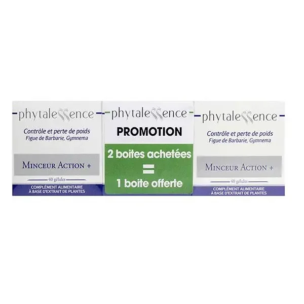 Minceur action+ 3×40 gélules
