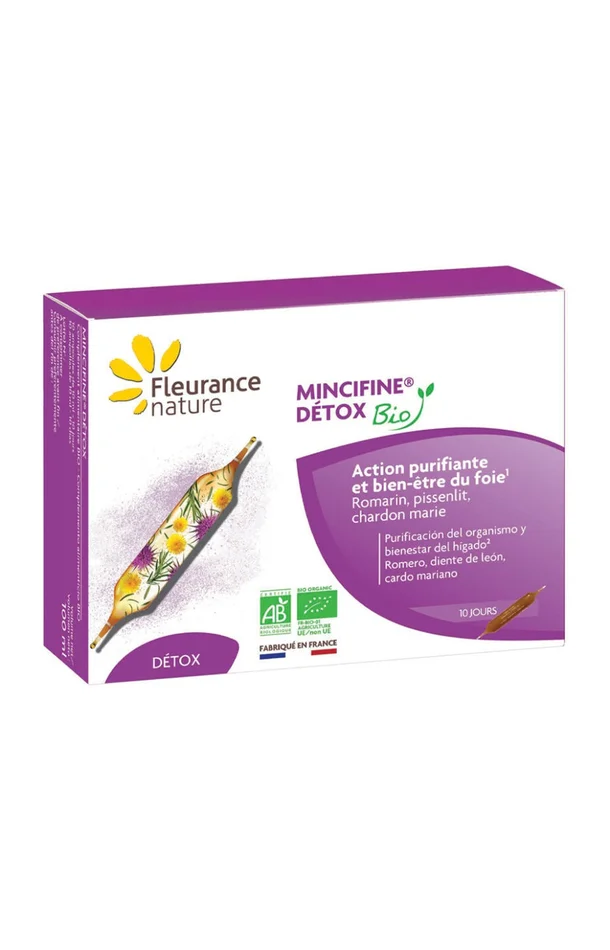 Mincifine® détox bio – Action purifiante & bien-être du foie – 10 jours