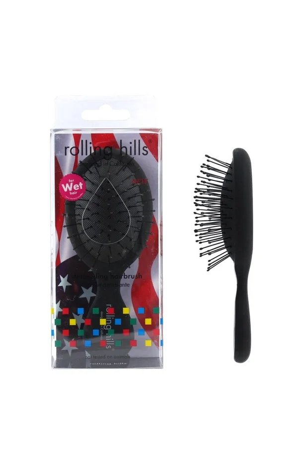 Mini brosse démêlante – Noire