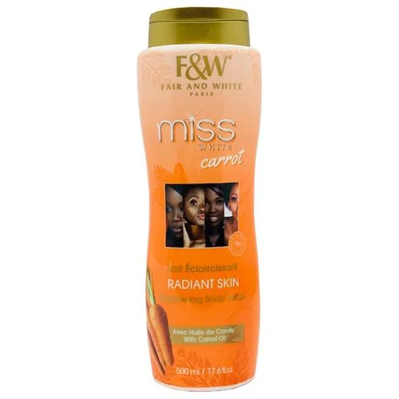 MISS WHITE ≡ Lait Éclaircissant Carrot