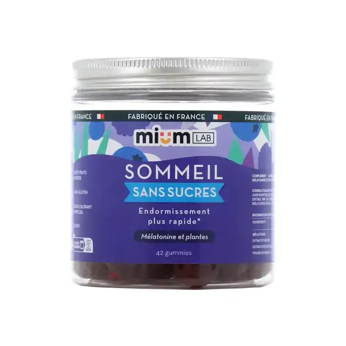Mium Lab Sommeil sans sucres 42 gummies