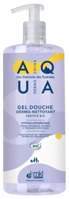 MKL Green Nature Aqua Gel Douche Nettoyant Peaux Sèches Bio 1 L