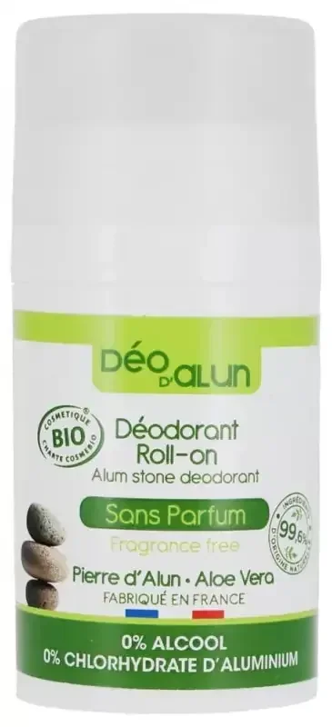 Mkl Green Nature Déo d‘Alun Roll-On Sans Parfum Bio 50 ml
