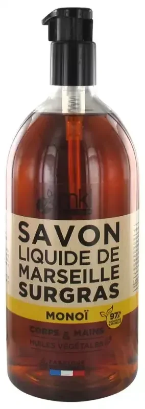 Mkl Green Nature Savon Liquide de Marseille « monoï » 1 Litre