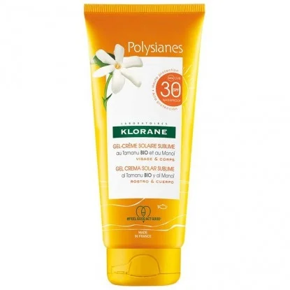 Monoi et Tamanu Bio – Gel Crème Solaire Sublime SPF 30 – 200 ml
