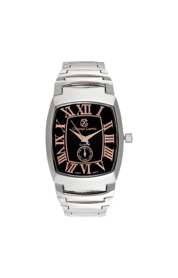 Montre – Acier inoxydable argenté – Homme