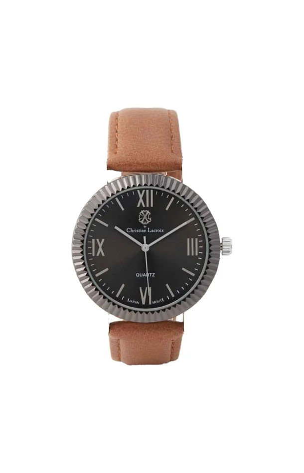Montre – Quartz & acier inoxydable – Homme