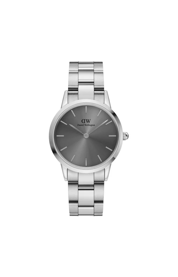 Montre à quartz – Acier inoxydable argenté – Homme