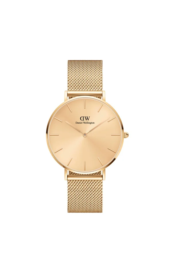 Montre à quartz – Acier inoxydable doré – Femme