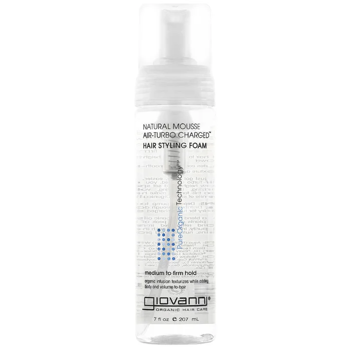 Mousse Coiffante Naturelle Air-Turbo Charged™ Giovanni 207 ml