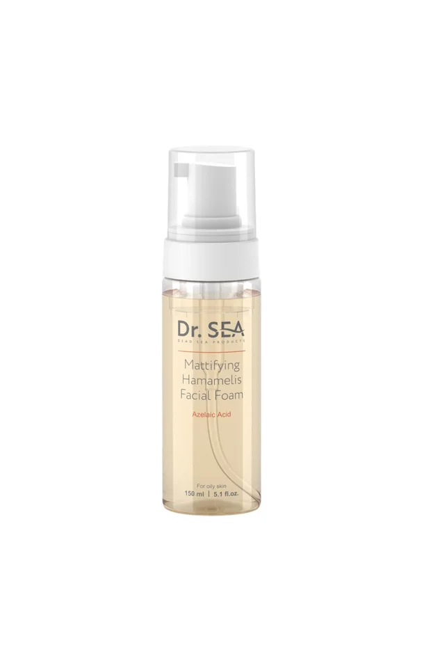 Mousse matifiante – Hamamélis & acide azélaïque – Visage – 150 ml
