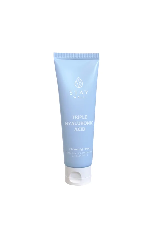 Mousse nettoyante – Acide hyaluronique – Peaux mixtes à sèches – 130 ml