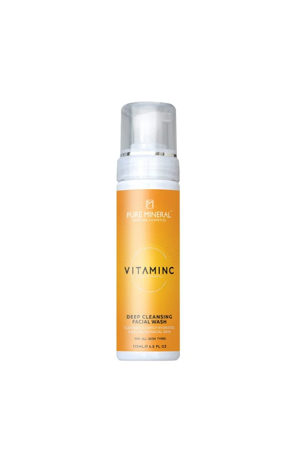 Mousse nettoyante anti-stress à la vitamine C – Tous types de peaux – 220 ml
