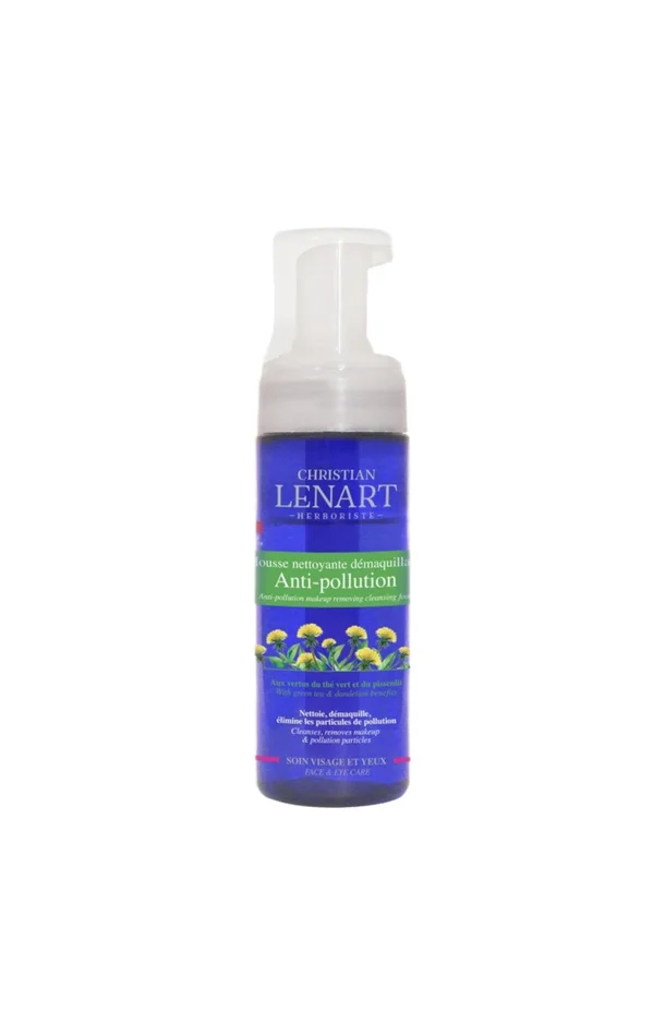 Mousse nettoyante démaquillante anti-pollution – Visage & yeux