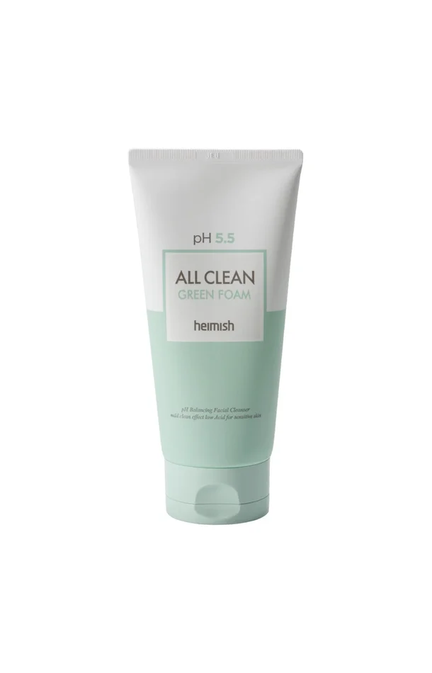 Mousse nettoyante pH équilibrant – Centella asiatica & Hamamélis – Peaux sensibles