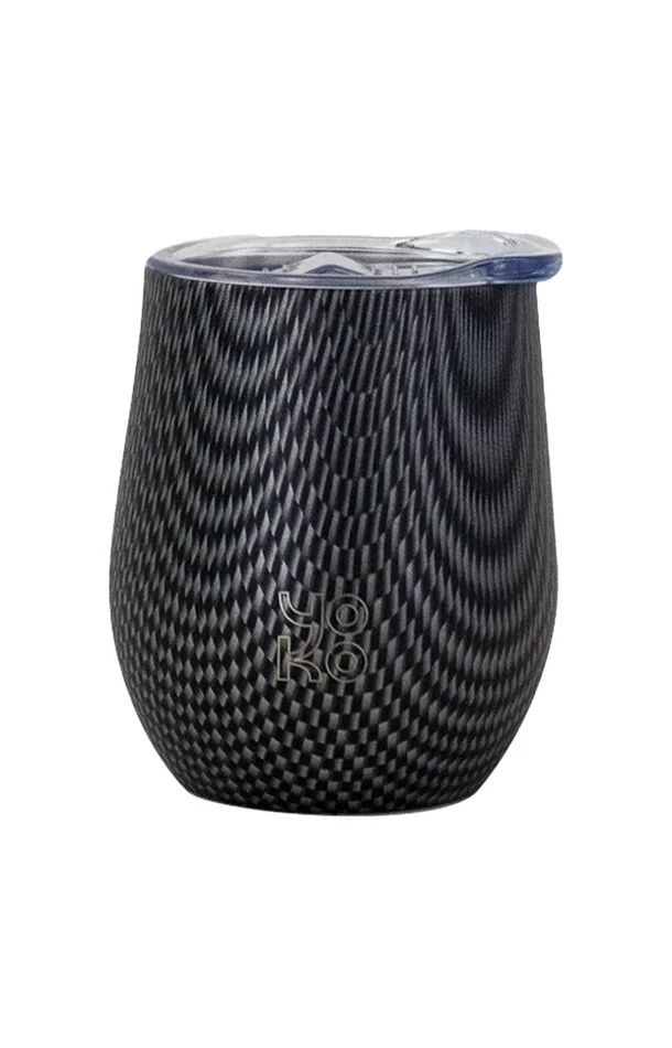Mug isotherme avec couvercle – Carbon – 250 ml