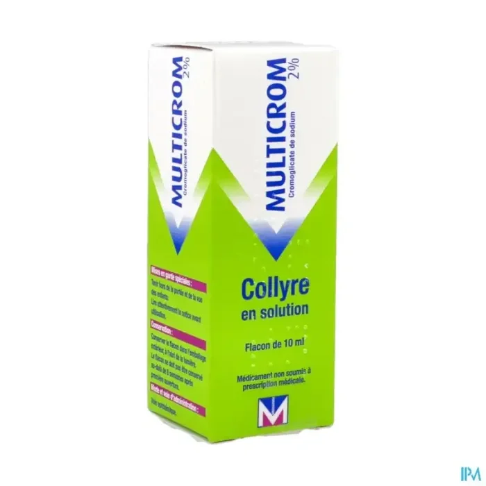 Multicrom 2% collyre 10ml