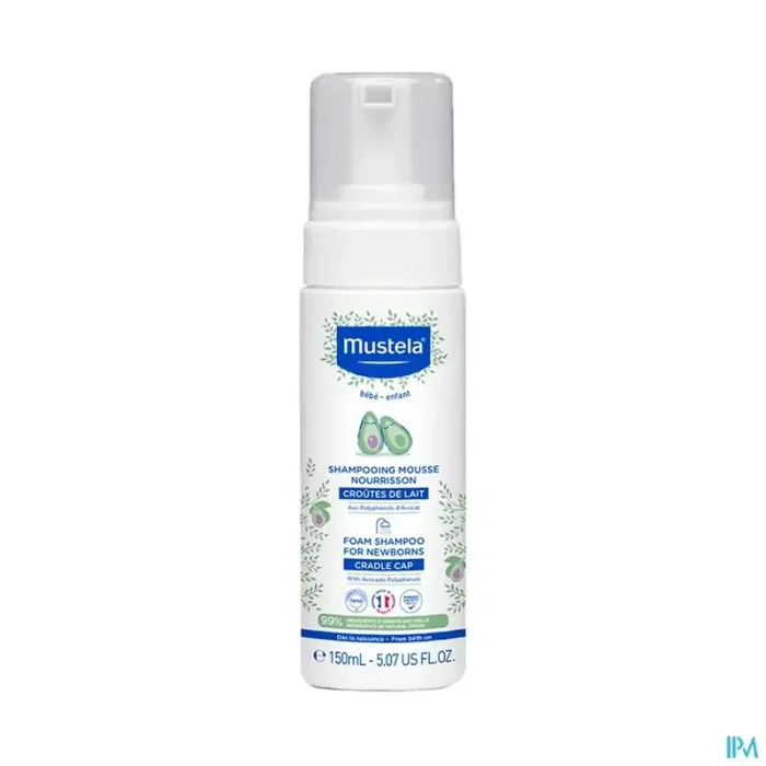 Mustela bébé enfant shampooing mousse nourrisson 150ml