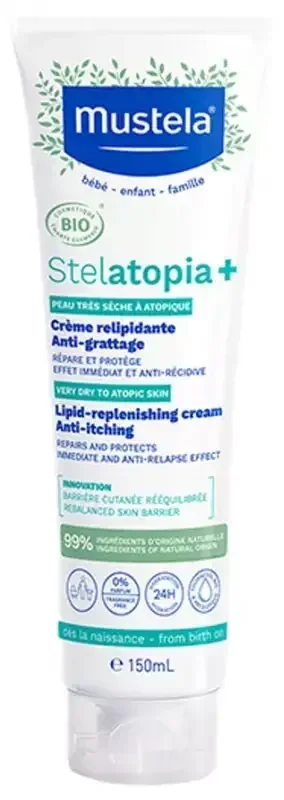 Mustela Crème Relipidante Anti-Grattage Stelatopia+ 150 ml