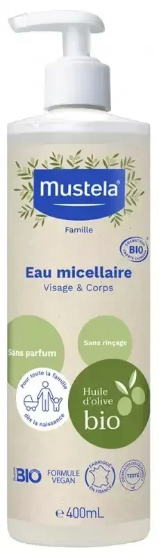 Mustela Eau Micellaire Bio 400 ml