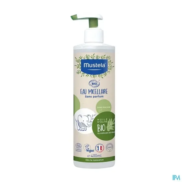 Mustela famille eau micellaire bio 400ml