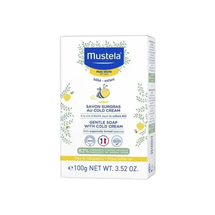 Mustela savon surgras au cold cream 100g
