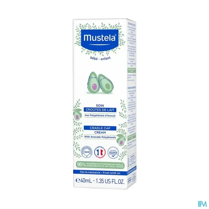 Mustela ss soin croutes lait nf 40ml