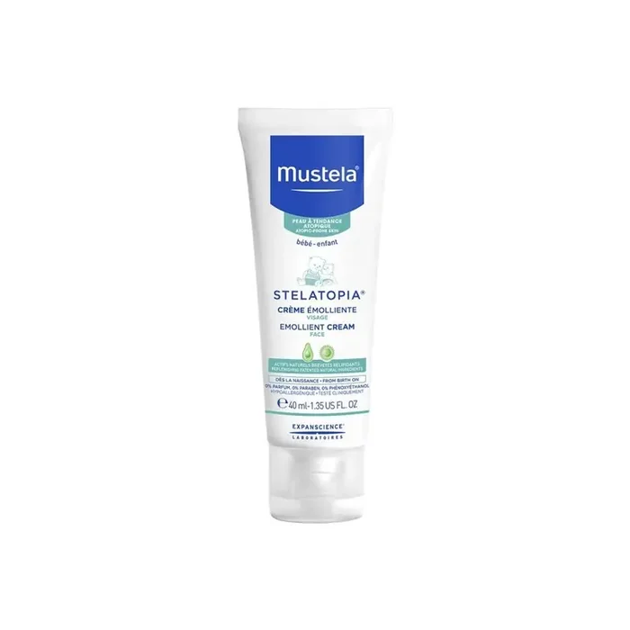 Mustela stelatopia creme emolliente visage 40ml