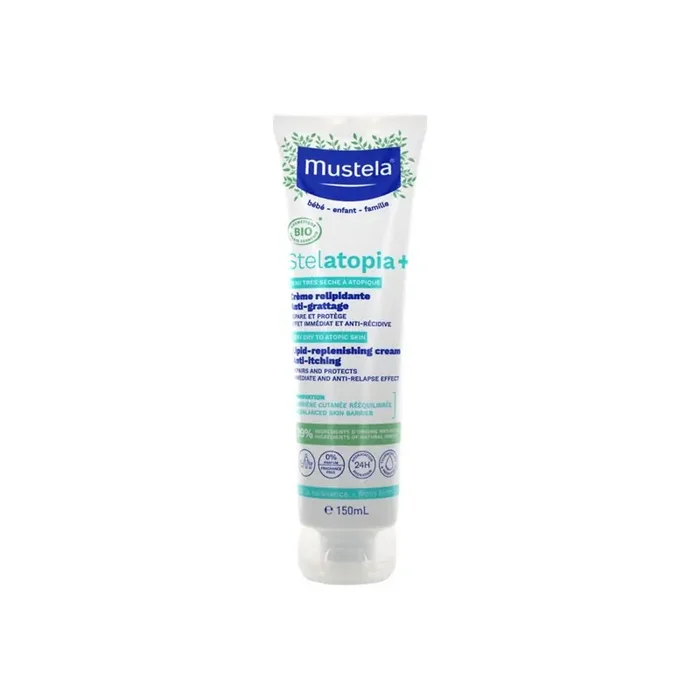 Mustela Stelatopia+ creme relipidante anti-grattage bio 150ml