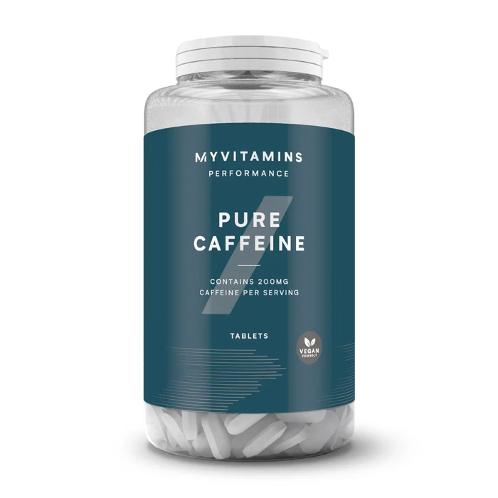 Myvitamins Pure Caffeine Tablets, 200 Tablets
